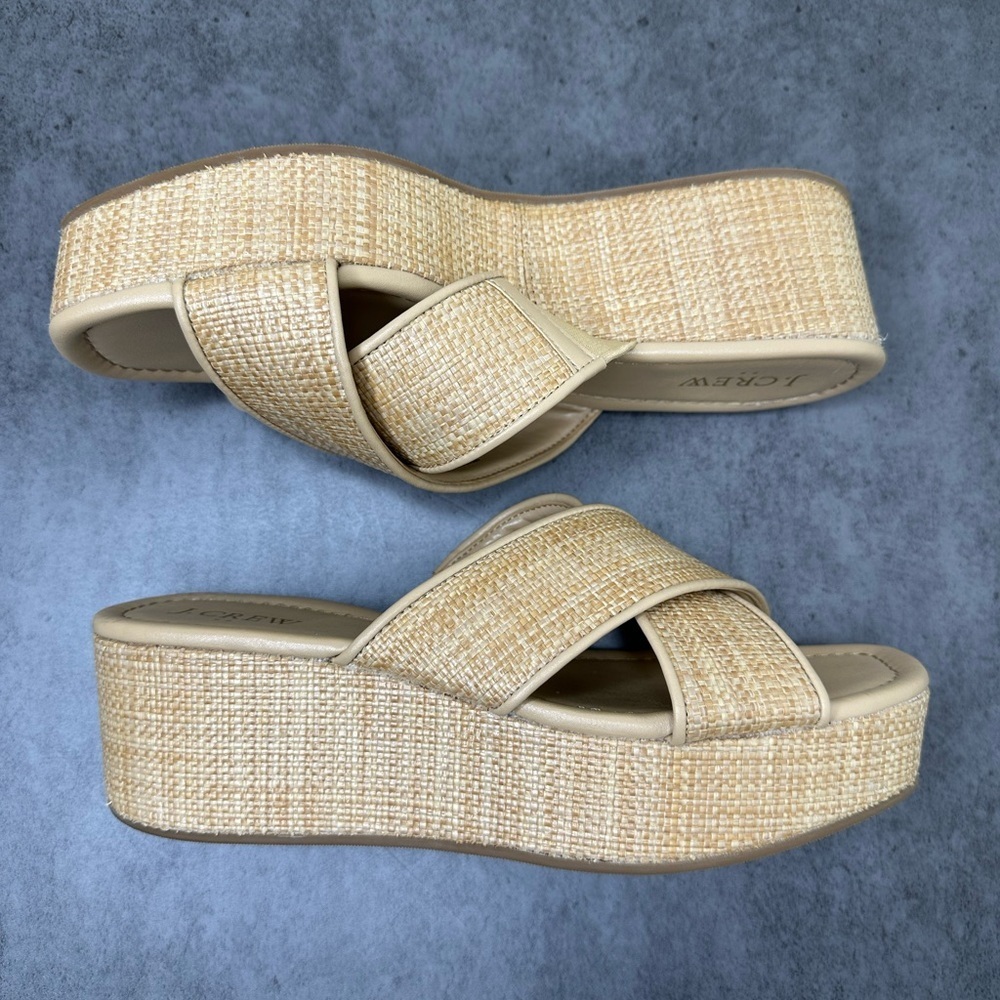 J.Crew Platform Wedges
